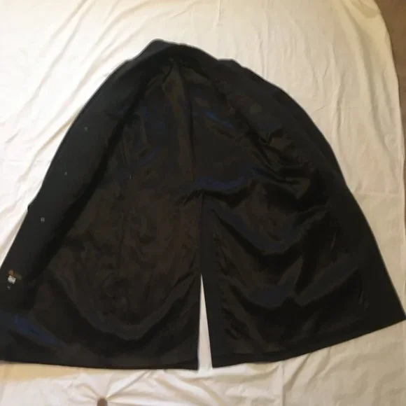 Vintage London Fog 100% Wool Overcoat Extra Long 42 - Picture 4 of 15